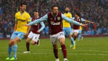 Danny Ings, delantero del Burnley.