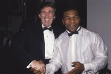 Trump con Mike Tyson. 