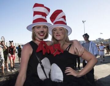 Carnaval en las gradas del Sevens World Series