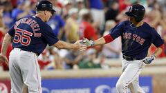 La &eacute;pica remontada de cuatro carreras en la novena entrada estuvo marcada por el home run de Mookie Betts contra los Rangers.