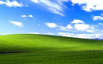 Bliss de XP, el fondo de pantalla m&aacute;s ic&oacute;nico y reconocido de Windows