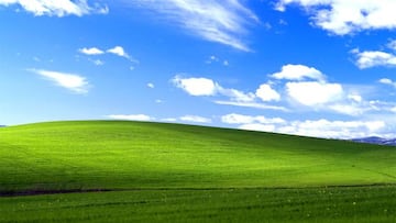 Bliss de XP, el fondo de pantalla más icónico y reconocido de Windows