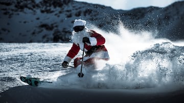 Papá Noel en Grandvalira