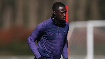 Davinson vuelve a entrenar con normalidad en Tottenham