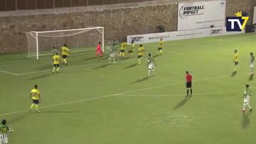 Centro de Lainez y gol de Juanmi: Así fue el gol que le dio la victoria a Pellegrini