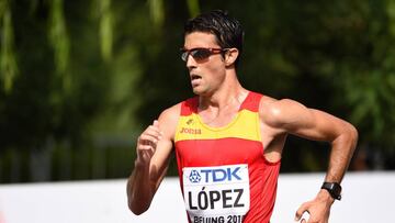 Miguel Ángel López rozó el récord de 10.000m marcha