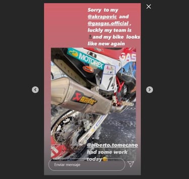 Laia Sanz decide retirarse por su "fea herida" en el brazo