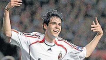 <b>RÉCORD. </b>Si Kaká acepta la oferta del Madrid ganará más que cualquiera de los galácticos.
