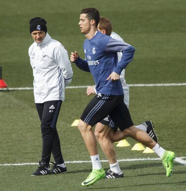 Cristiano gears up for Napoli game