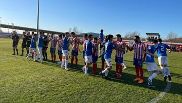 Imagen correspondiente al Atco. Bembibre 2-1 Santa Marta de la jornada 17