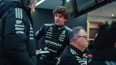 Antonelli sufre un accidente… pero salva el test de Bahréin