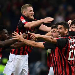 Romagnoli vuelve a ser el héroe del Milán en el descuento