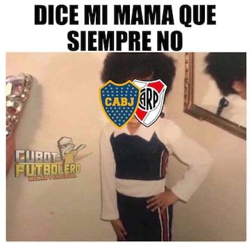 Los memes no perdonan el River Plate vs Boca Juniors