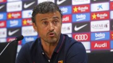 Luis Enrique: "El Atlético es claro favorito al título de Liga"