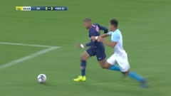 Mbappé hace recordar a Ronaldo con este gol a pura velocidad