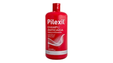 Bote de champ¨² Pilexil antica¨ªda disponible en Amazon.