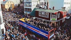 El increíble recibimiento a Islandia tras la Eurocopa