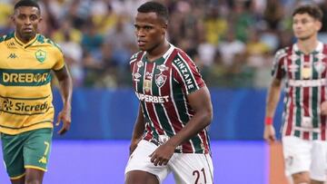 Arias jugó como interior en su vuelta a Fluminense.