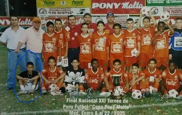 Envigado en la final de la Copa Pony Malta en el año 2005.