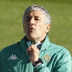 Setién: "Tenemos los carrileros más ofensivos de toda LaLiga"