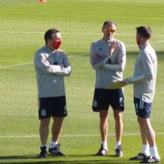 La Selección ya prepara su próximo partido ante Ucrania