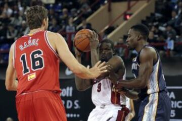 Luol Deng, del equipo africano.