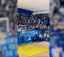 El impresionante aliento de los aficionados de Boca a su equipo de baloncesto