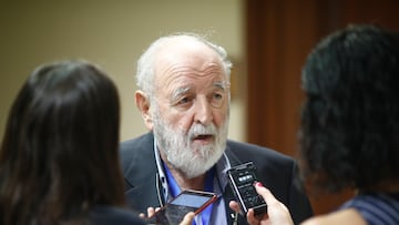 (Foto de ARCHIVO)
Diego Carcedo, presidente del Comité de Expertos para la renovación del Consejo de Administración RTVE, tras la reunión en el Congreso
Eduardo Parra / Europa Press
07/09/2018