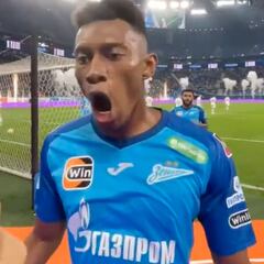 Décimo gol de Mateo Cassierra con Zenit en liga