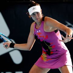 Muguruza cae en Adelaida y Davidovich debuta con victoria