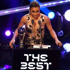 La brasileña Marta, premio The Best a la mejor jugadora