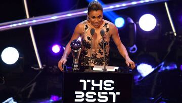 La brasileña Marta, premio The Best a la mejor jugadora