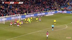 La asistencia que convirtió a Odegaard en el héroe noruego