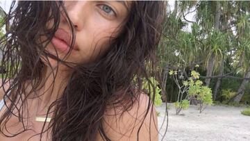 Irina Shayk de vacaciones en Tahit&iacute; con Bradley Cooper. Foto: Instagram