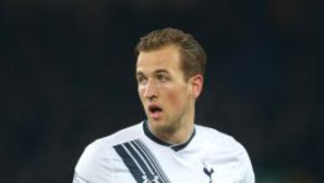 Harry Kane con el Tottenham.