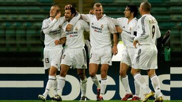Raúl, Zidane, Figo, Ronaldo, Beckham
