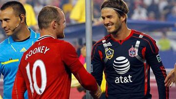 David Beckham fue el encargado de comandar al equipo de la MLS contra Manchester United.