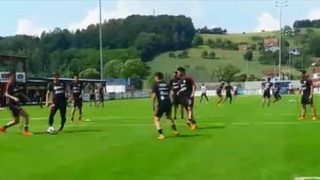 Así entrena el plantel de la Roja en Austria