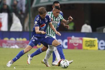 Millonarios volvió a vencer a Nacional en el Atanasio Girardot luego de 10 años. Victoria 1-3 en el cierre del todos contra todos para ser cabeza de serie de cuadrangulares junto al Verdolaga.