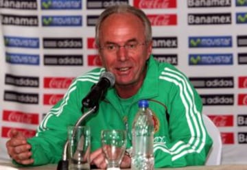 El estratega sueco llegó en 2008 con la promesa de llevar a México al Mundial del 2010. Sin embargo, sólo duró un año, donde dirigió 13 partidos, ganó seis, empató uno y perdió seis, una efectividad del 48.72%.