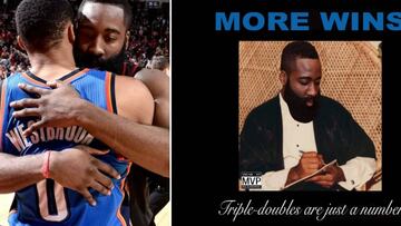 ¿MVP Harden? Los Rockets le mandan un recado a Westbrook