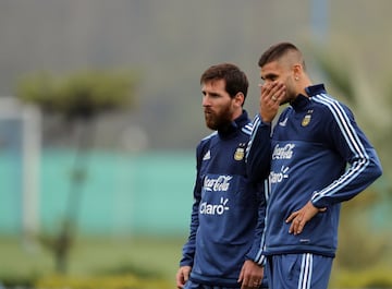 El entrenamiento de la Selección en Ezeiza, en imágenes