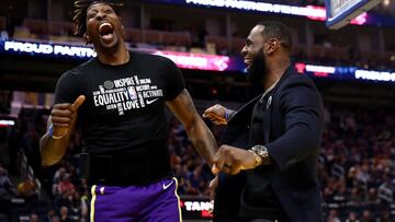 LeBron James se pone serio: "Seguid hablando así de mi equipo..."
