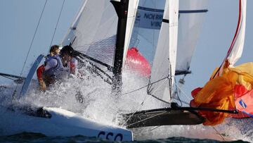 Echávarri y Pacheco optan a entrar en la 'Medal Race'