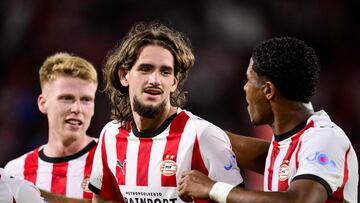 Yarek celebra el gol ante el Sparta Rotterdam.
