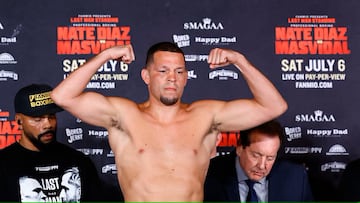 The Stockton native defeated ‘Gamebred’ via majority decision in their boxing match last Saturday in Anaheim, California.