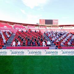 Foto oficial de la temporada 2020-21 con 100 aficionados
