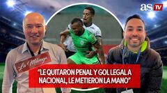 “Le quitaron penal y gol legal a Nacional, le metieron la mano” Bermúdez y Arce #LaMilonga