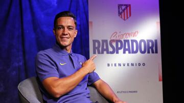 Raspadori, nuevo jugador del Atlético de Madrid.