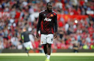 Manchester United's Romelu Lukaku